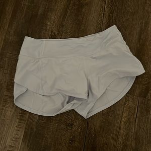 Light blue lululemon shorts size 2 reg